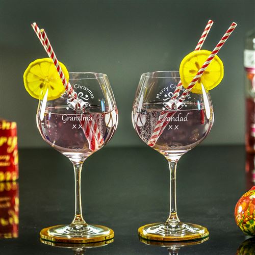 Personalised Gin glasses