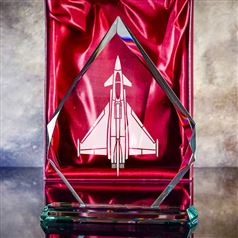 Typhoon Plan View Aircraft Medium Typhoon Plaque