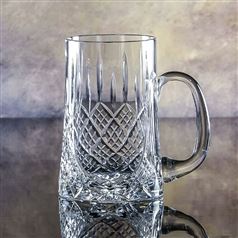 Large Crystal Engraved Wellington Tankard